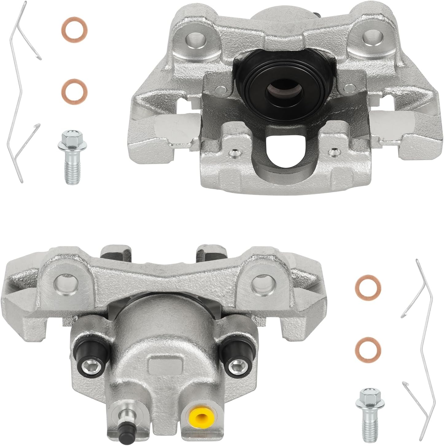 Rear Disc Brake Caliper Assembly fit for 1999-2004 Jeep Grand Cherokee WJ Series Sport Utility, Rear Right and Left Caliper set with 2PC 18-4818 + 18-4819