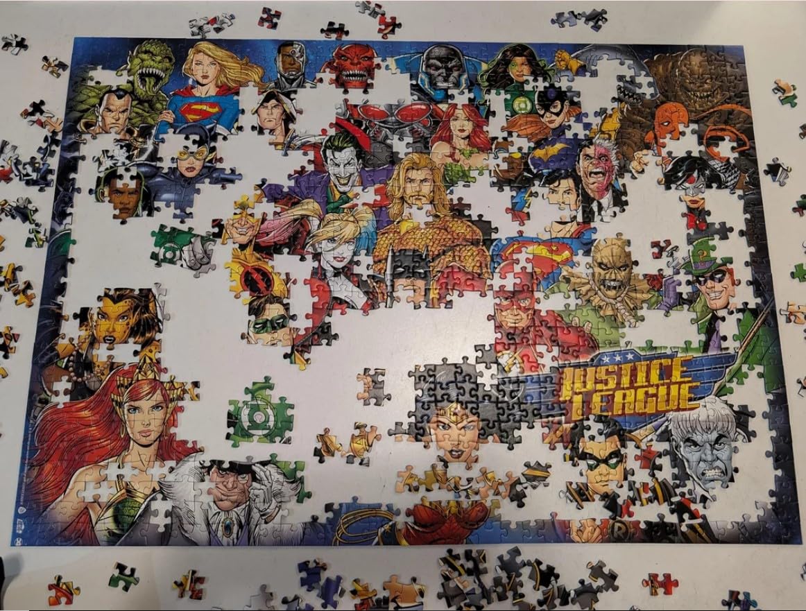 Ravensburger - Puzzle 1000 Pezzi The Flash - Collector's Edition | Puzzle Adulti E Bambini Con Una Misura