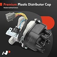 Vista 5 de Distribuidor de encendido A-Premium con módulo, tapa y rotor compatible con Honda Accord 1990-1991 2.2L