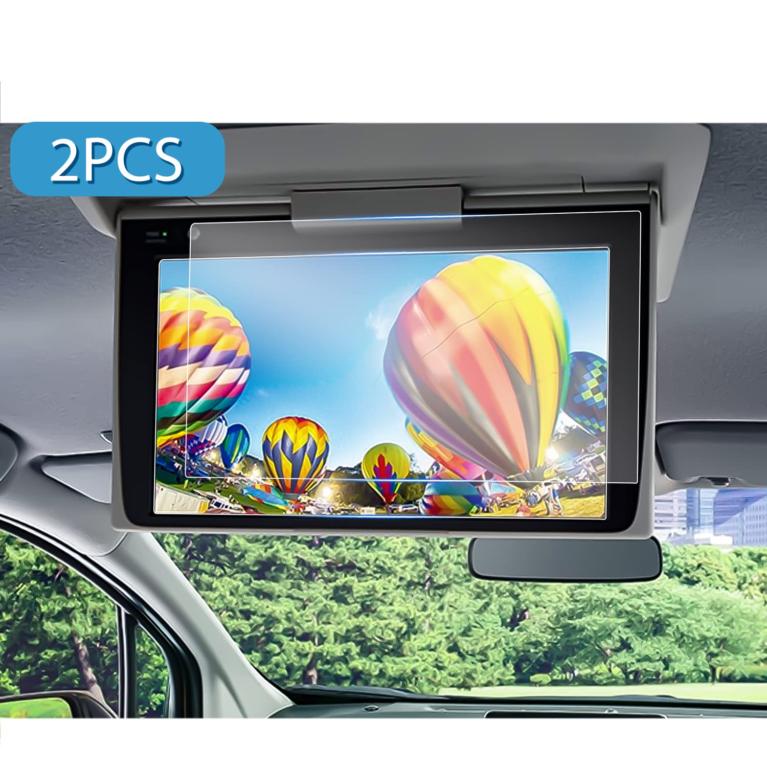 Amazon.co.jp: ruiya PET製フィルム 新型 トヨタ 12.1インチ 後席