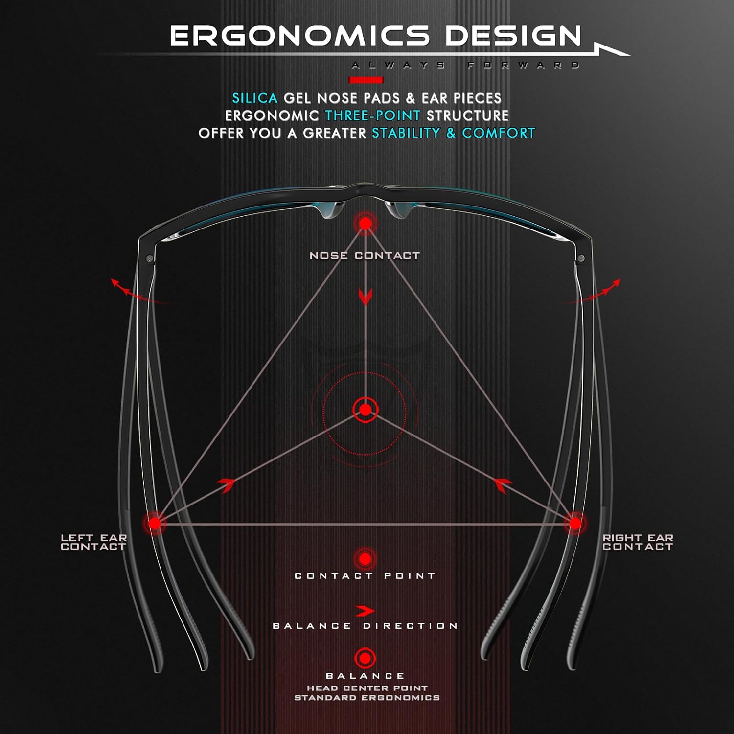 ATTCL Men’s Polarized Sunglasses UV400 Protection, Square TR90 Frame for Driving, Golf, and Outdoor Activities - Image 6