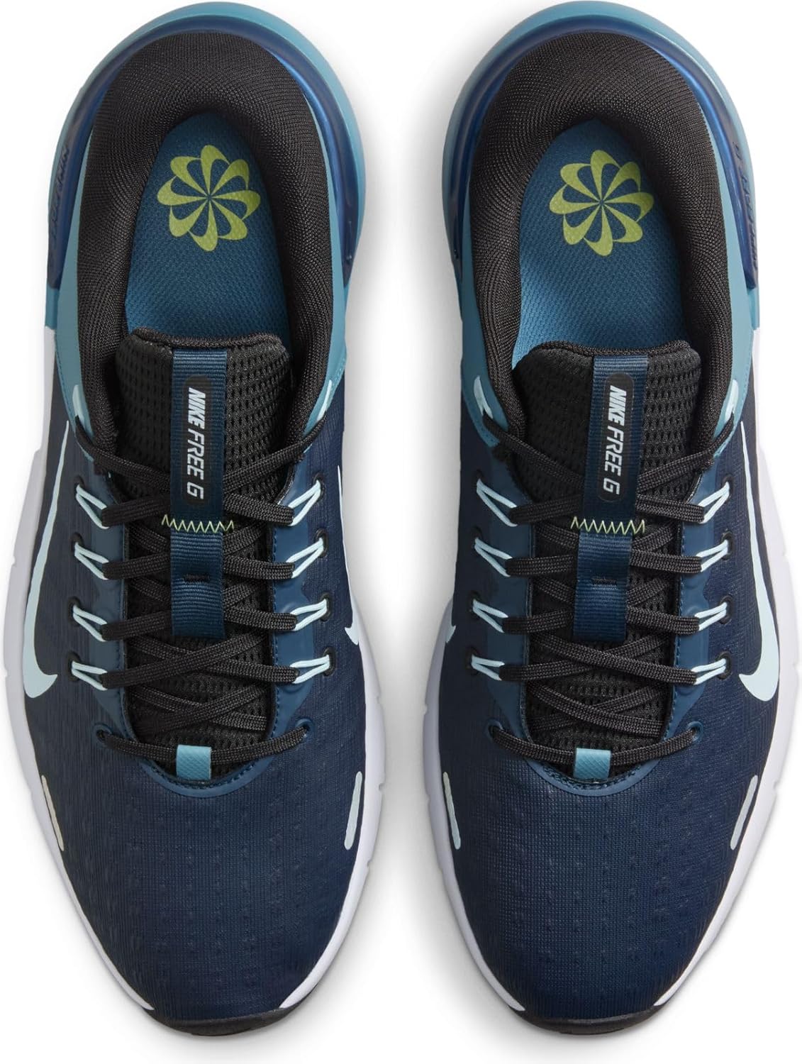 Golf Nike Frees in Black, Grey, Platinum, Gold