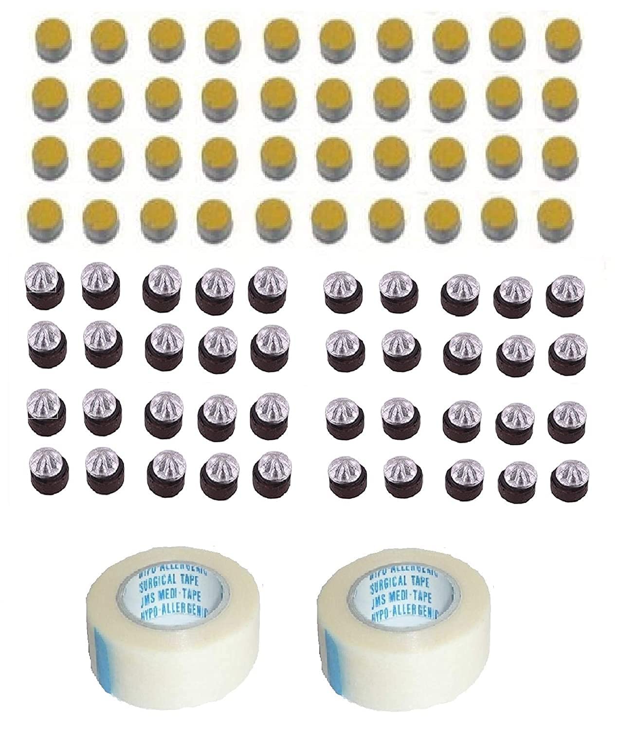 Kesariyaji ACUPRESSURE New Sujok Therapy Kit (byol magnet 40pc + star magnet 40pc + paper tape 2pc)