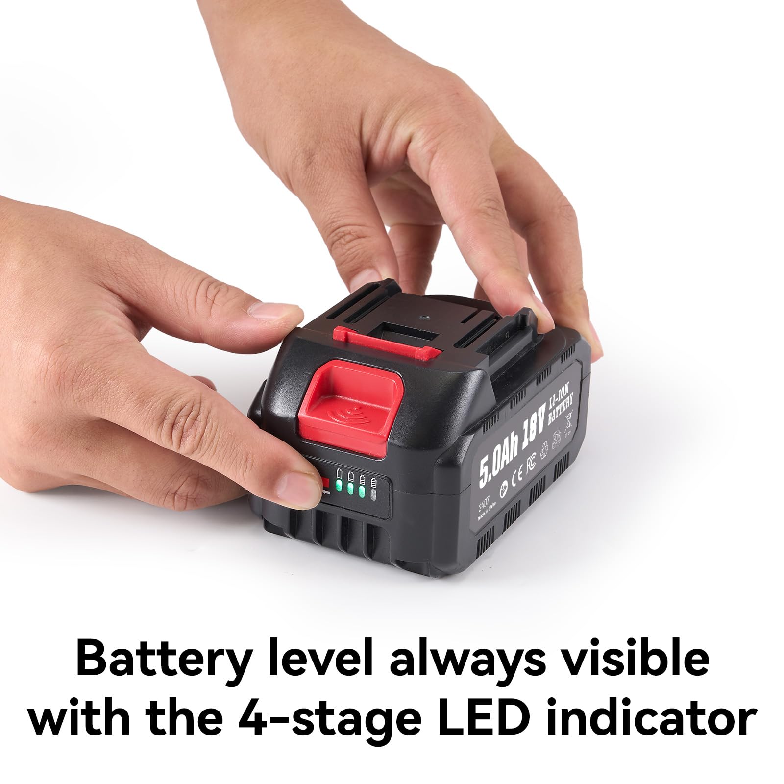Supstable Originale Batteria 21-V 4,0 Ah (Li-Ion, 21 V, 1x 4,0 Ah, compatibile con tutti i dispositivi Supstable, gestione proattiva della batteria, cicli di carica adattati alla situazione).