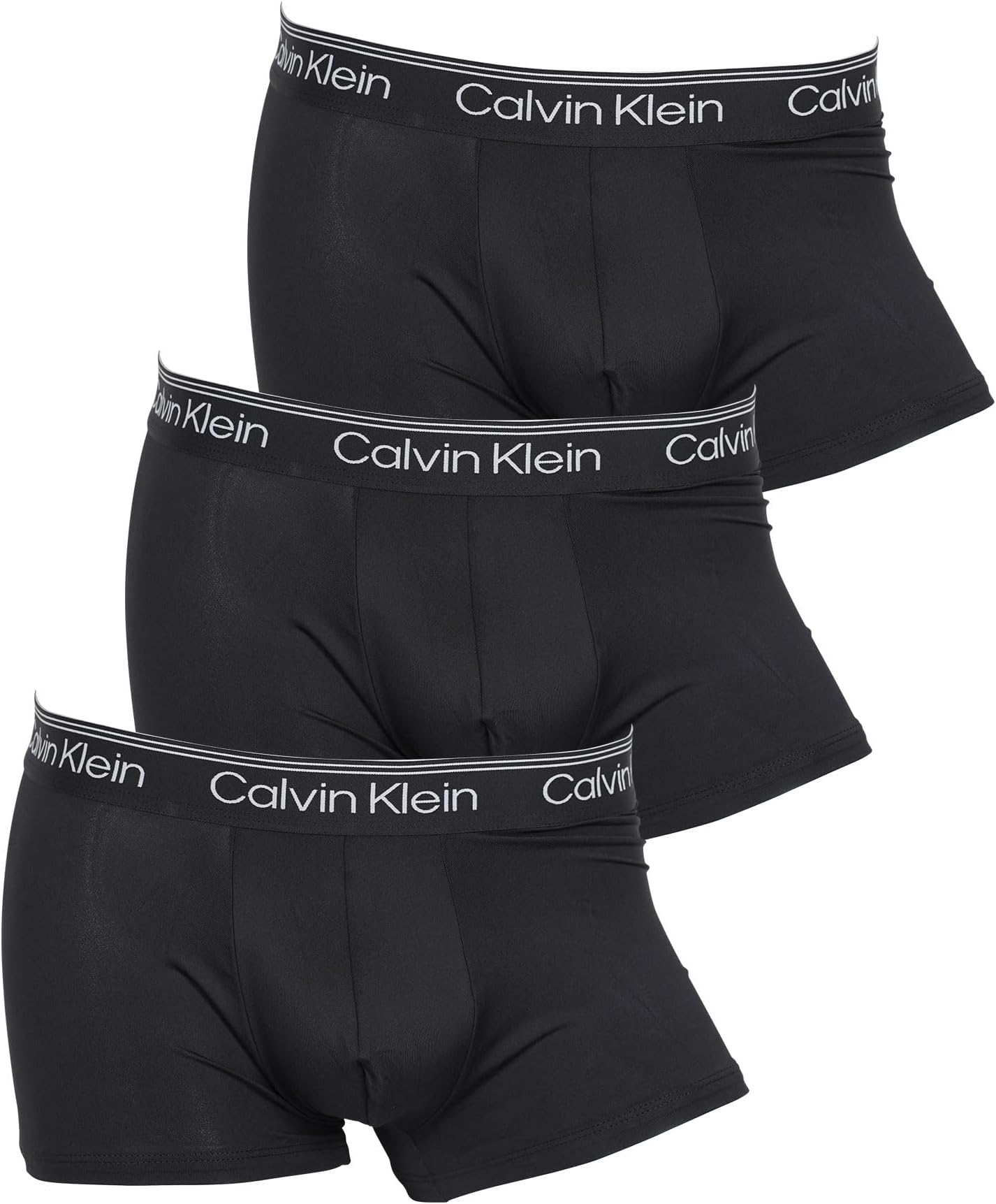 カルバンクライン Calvin Klein 【3枚セット】MICRO STRETCH RELAUNCH メンズ ローライズ ボクサーパンツ 男性 紳士 下着 プレゼント ギフト 贈り物 [並行輸入品]