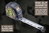 Spec Ops Tools Elite Series Tape Measure for Measuring & Layout, 1 1/4" Double-Sided Blade, Heavy Duty Military-Grade Composite Case, 35 Foot Magnetic + Fractional – view 5