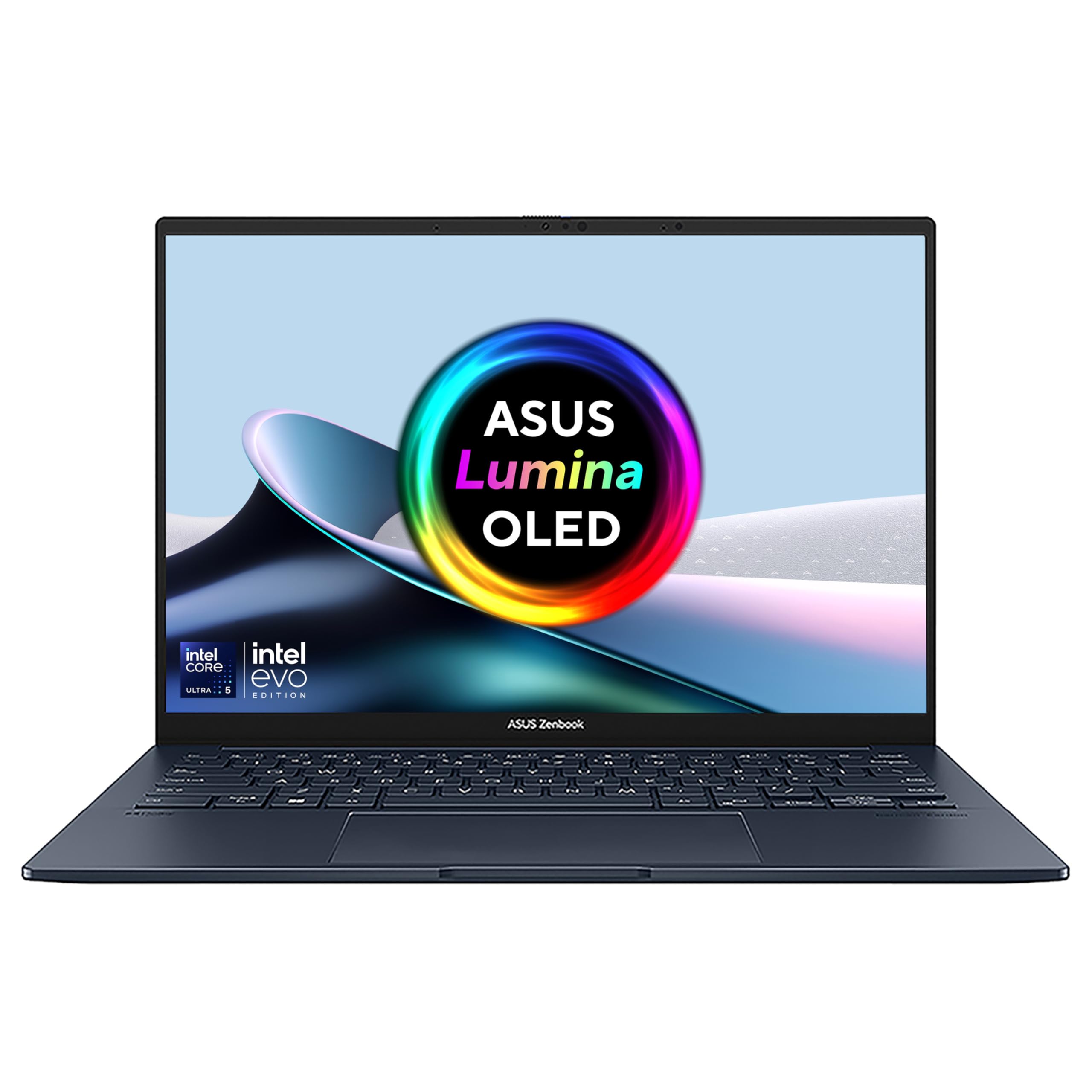 ASUS ASUS Zenbook 14 OLED UX3405CA 14.0" 2.8K OLED Laptop (Intel Core Ultra 5-225H, 16GB RAM, 512GB PCIe SSD, UK Layout Backlit Keybo