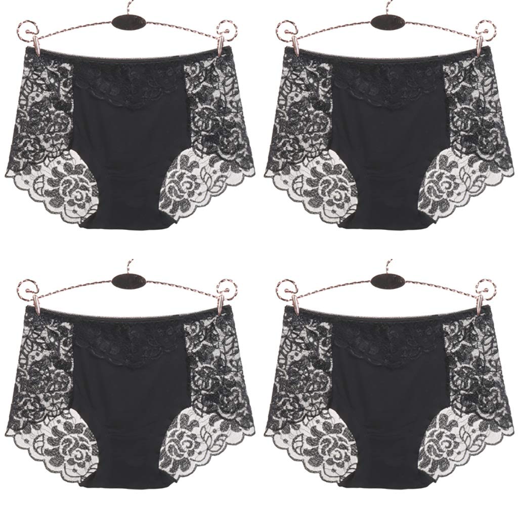 Mutandine Bikini Donna Vita Bassa In Seta &ndash; Intimo Colori Vari Taglie M L XL XXL (Nuove Con Etichetta)