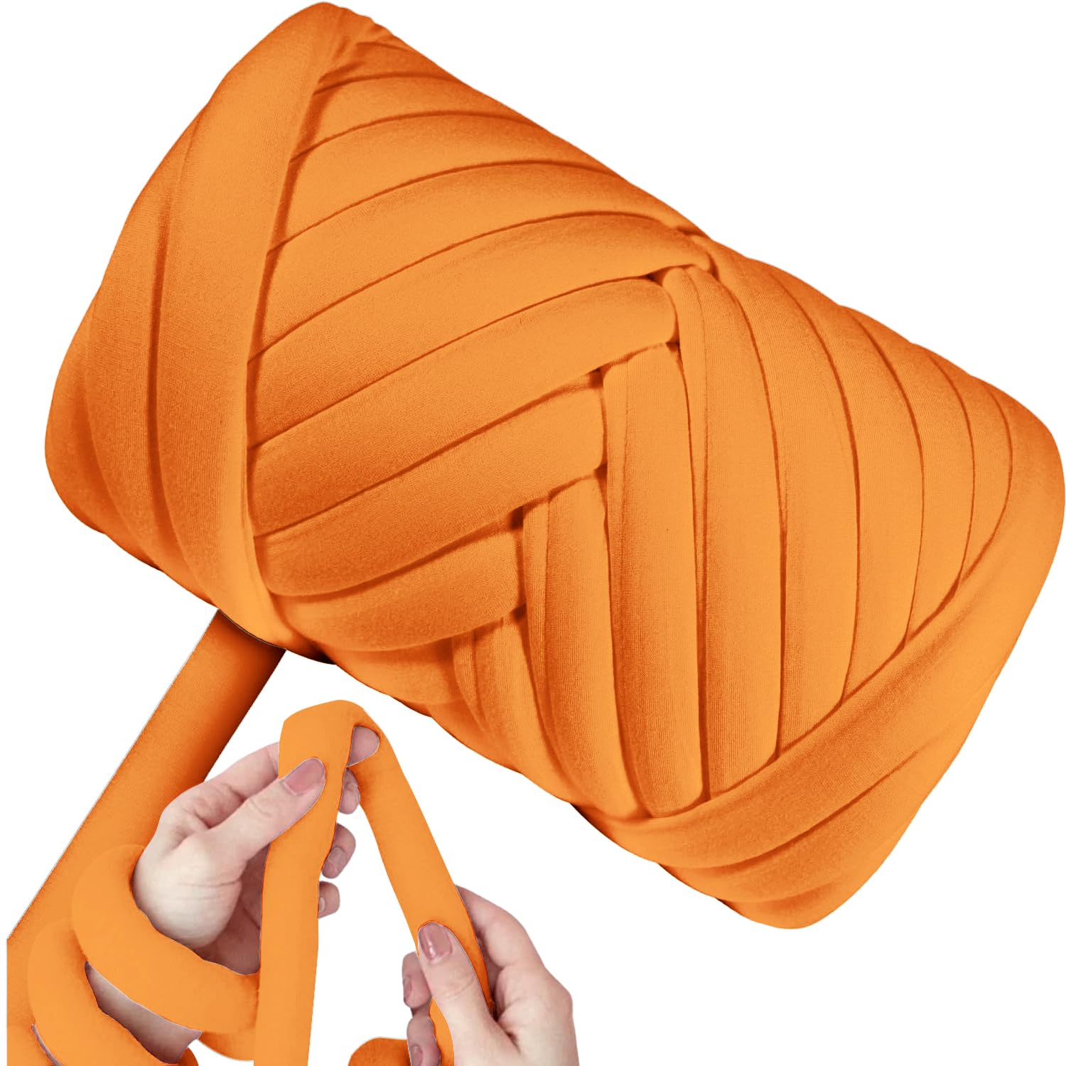 Maxee Dicke Wolle Garn 500g, Chunky Yarn XXL Wolle zum Handstricke, Sperrige Textilgarn zum häkeln für körbe, Decke, Kissen, Rucksack