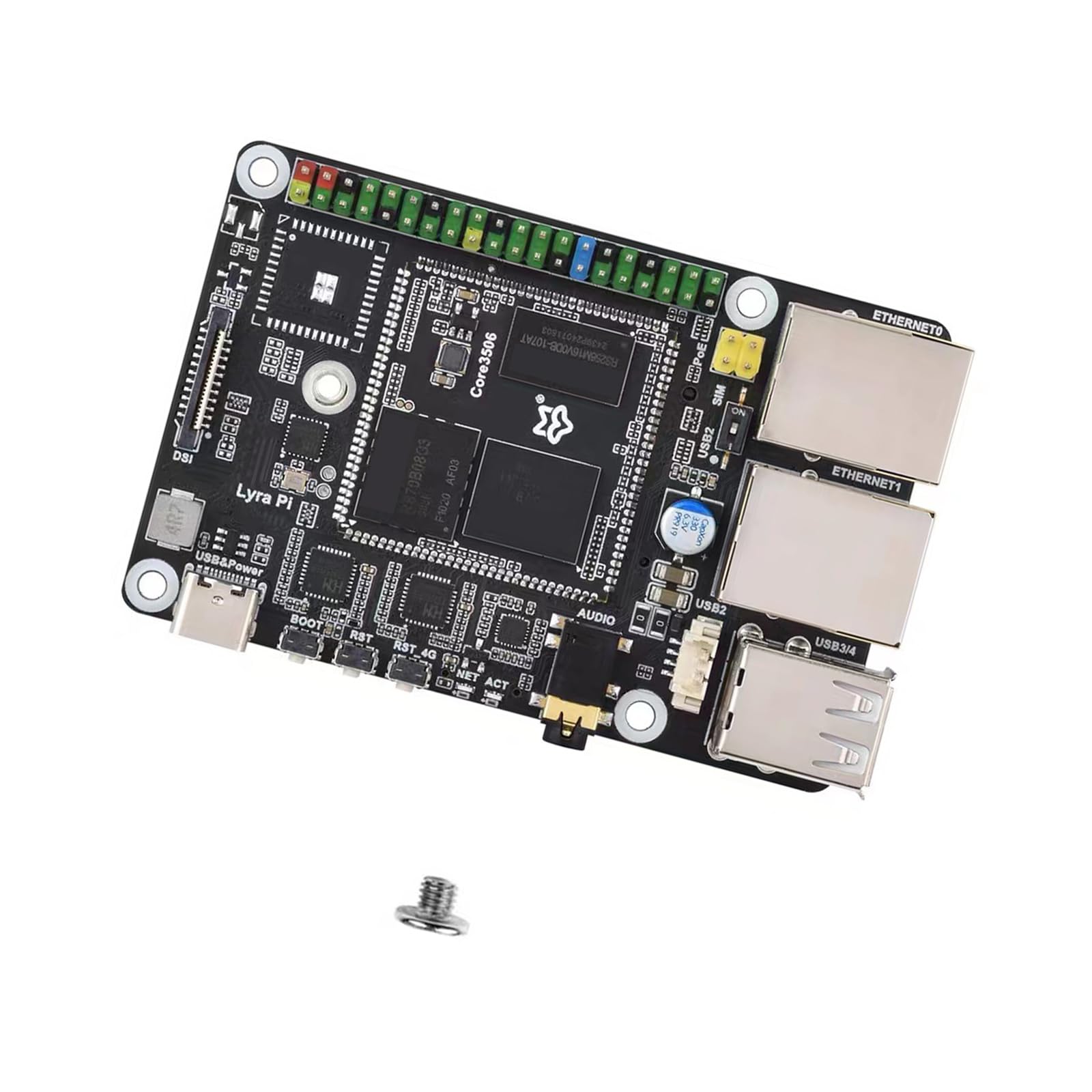 Scheda Computer Integrata Serie 3506 Interfacce Multiple Supporto WiFi 5.2 Modulo Gestione efficiente delle Porte per Scheda