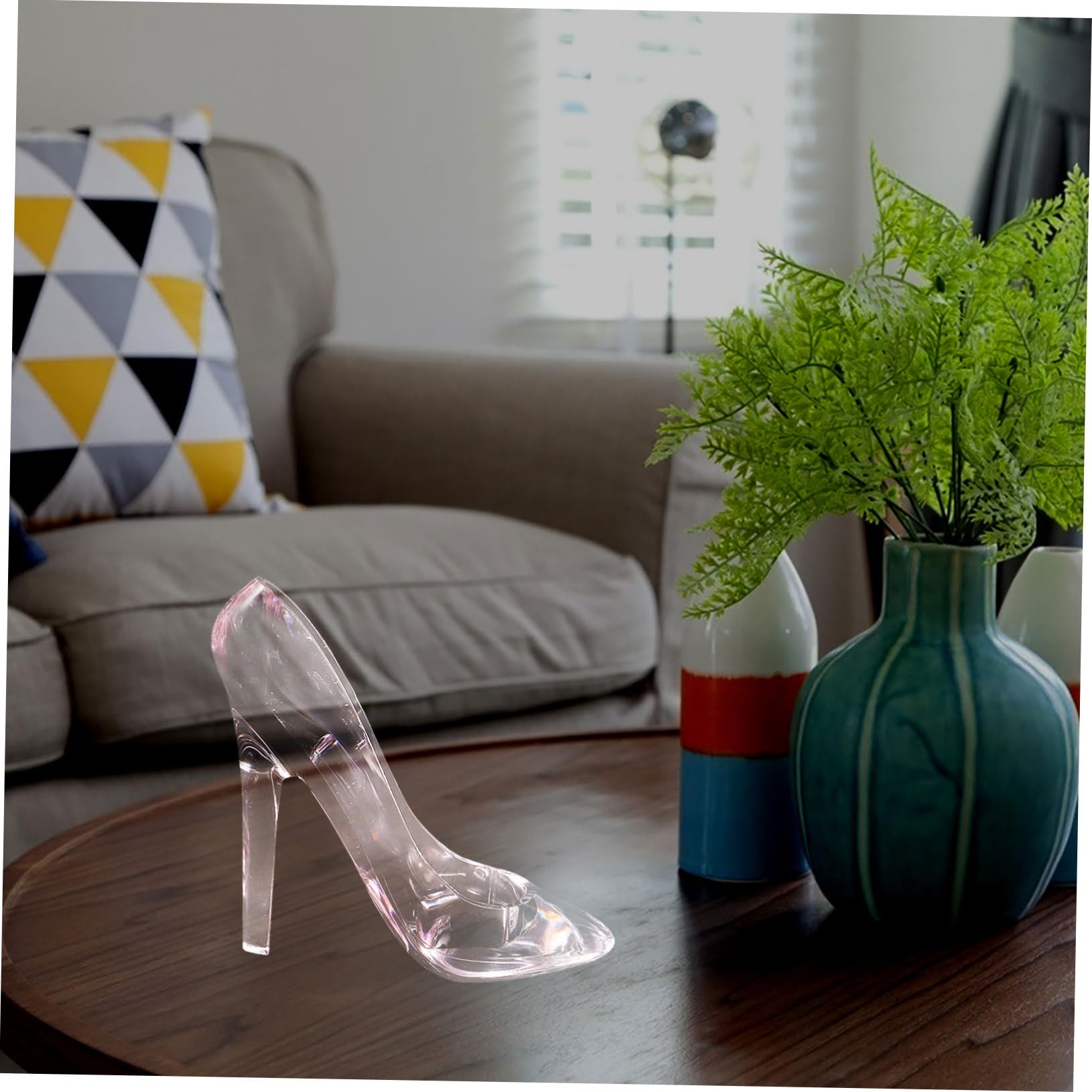 TOPBATHY 4stücke Hochzeitsdekoration Mit High Heel Schuh Figurine Miniatur Prinzessinnen-Slipper Für Tisch Und Party-Dekoration Als Für Frauen Und Mädchen