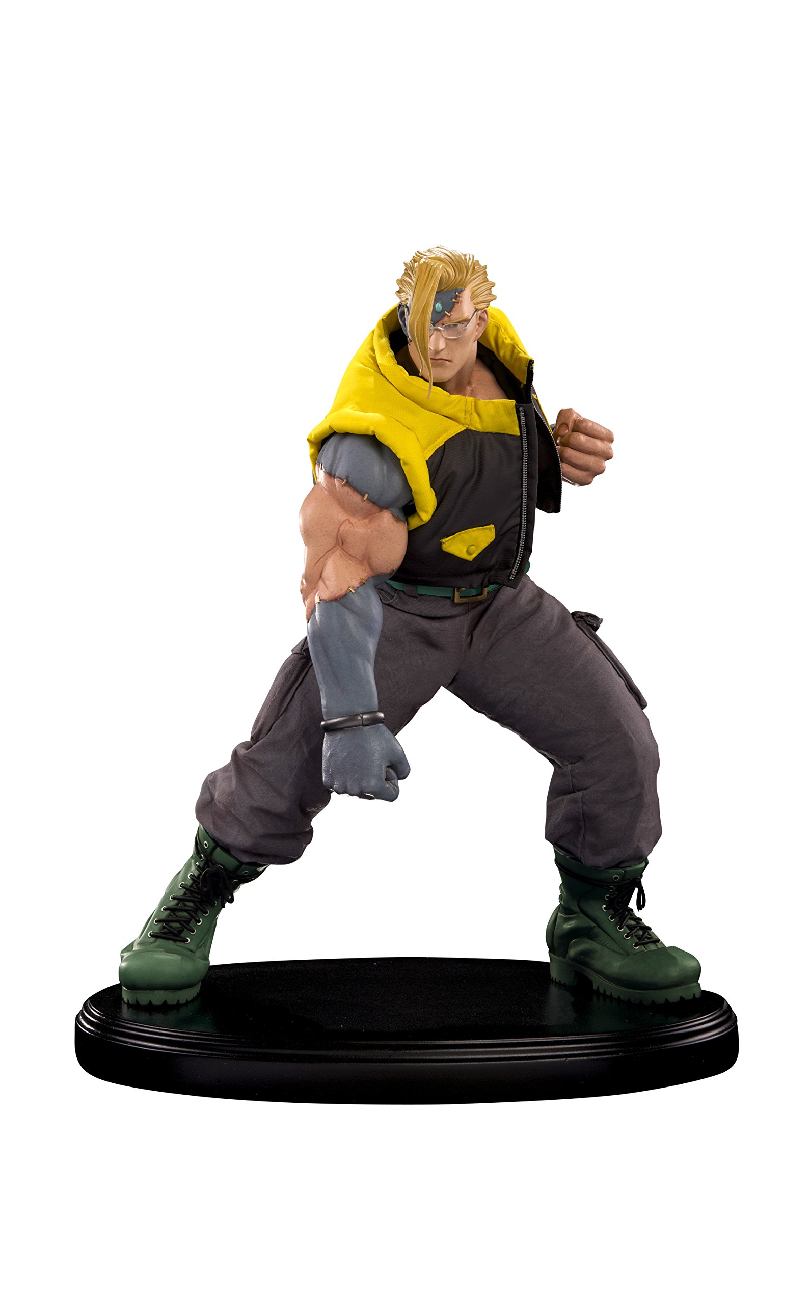 Pop Culture Shock Street Fighter Nash Alpha Exclusive 1:4 Scale Mixed Media Statue Polystone 1:4