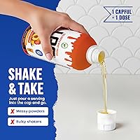 Vista 5 de LPS Suplemento líquido de colágeno y proteína de suero Sin azúcar, sin colorantes, bebida sin OGM Colágeno hidrolizado y péptidos de suero que