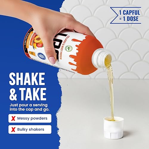 Miniatura 5 de LPS Suplemento líquido de colágeno y proteína de suero  Sin azúcar, sin colorantes, bebida sin OGM  Colágeno hidrolizado y péptidos de suero que