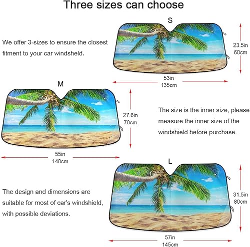 Vista 37 de Gredecor Parasol para parabrisas, diseño hippie y bohemio, hongos mágicos, parasol para automóvil, bloquea los rayos UV y protección contra