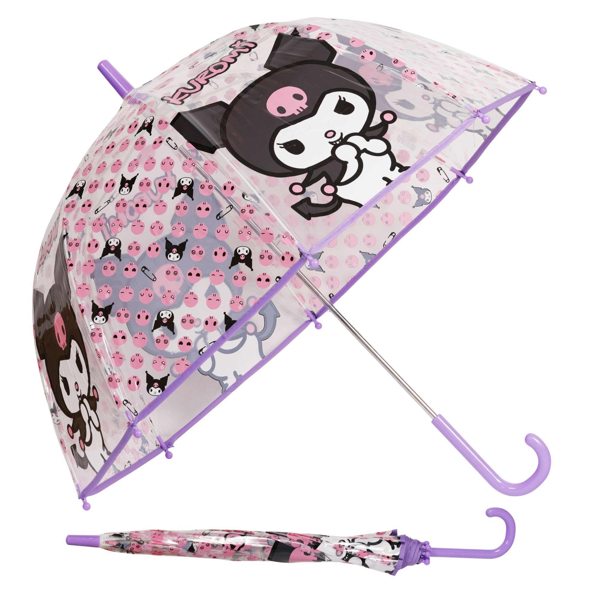Kids Licensing Unisex Kids Blanc Children's Umbrella Hello Kitty Kuromi