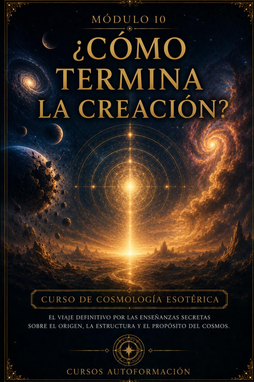 ¿Cómo termina la creación?: CURSO DE COSMOLOGÍA ESOTÉRICA: El viaje definitivo por las enseñanzas secretas sobre el origen, la estructura y el propósito del cosmos
