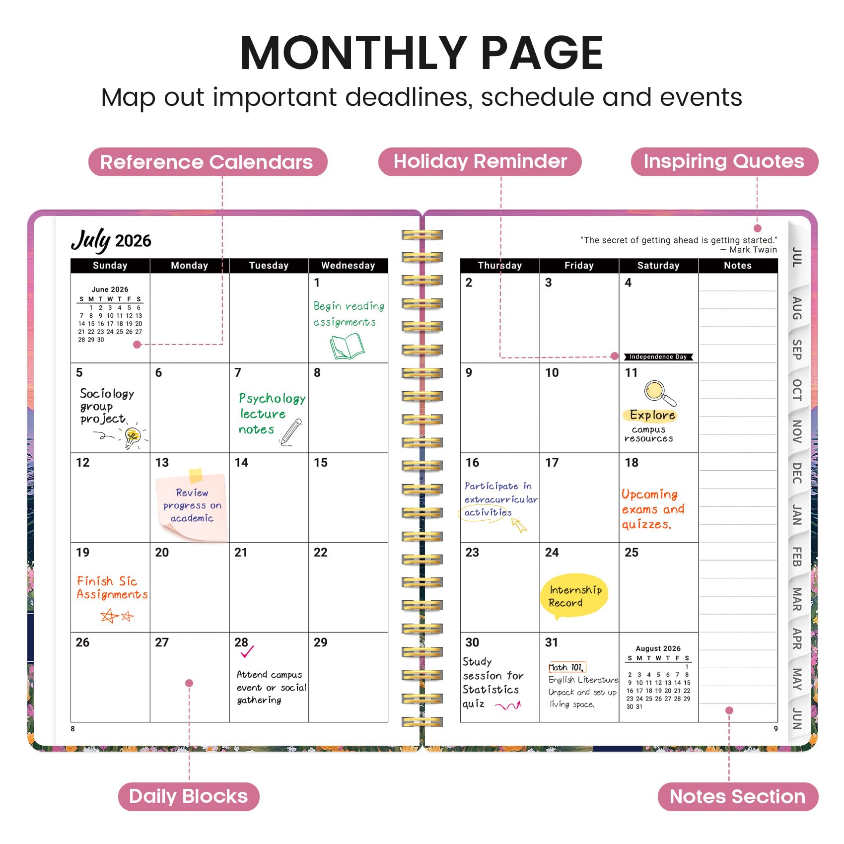 2026-2027 Planner - Academic Monthly & Weekly -2 2026-2027 Planner - Academic Monthly & Weekly -2