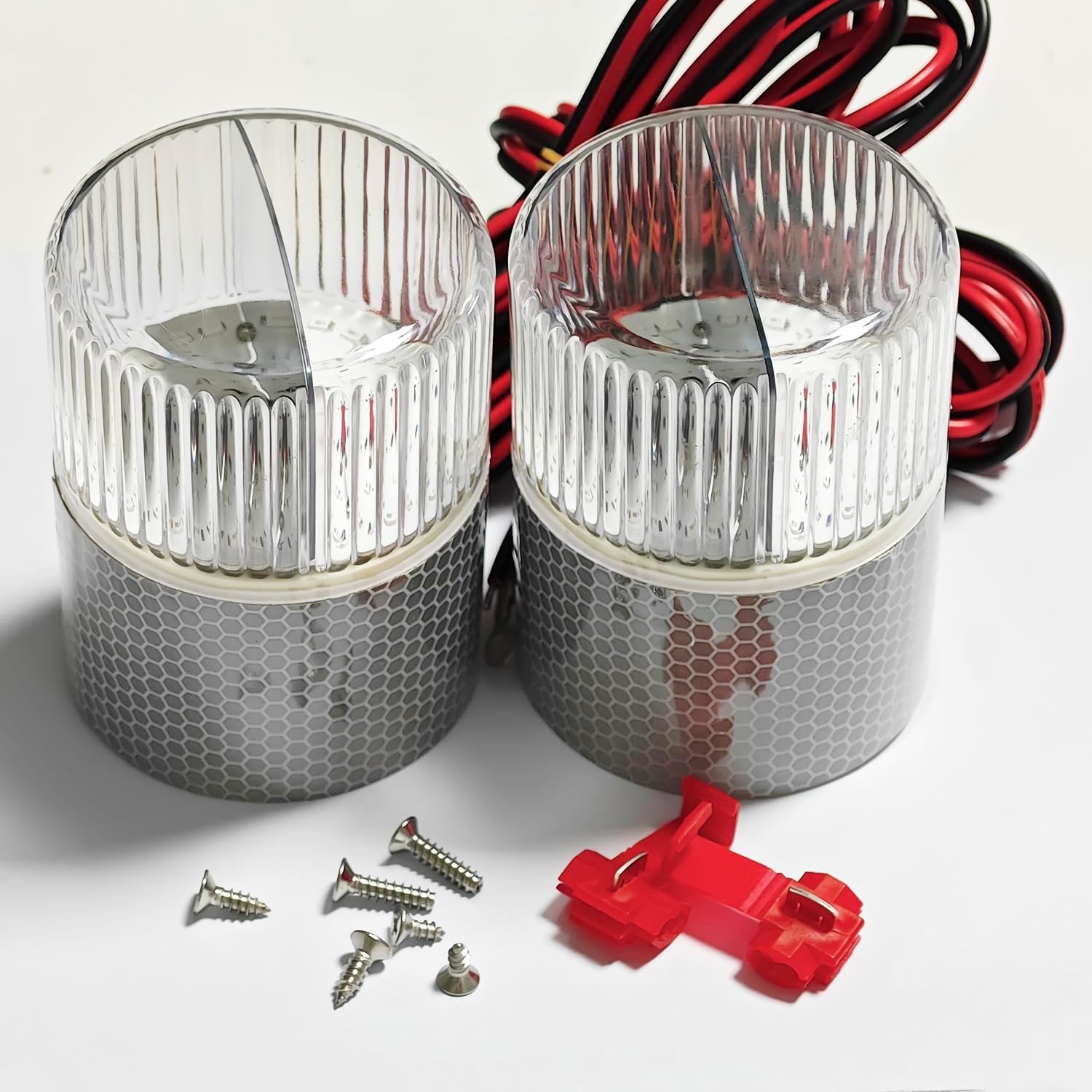 C CLINK Boat Trailer Guide on Post Pipe Guide Light 12V LED