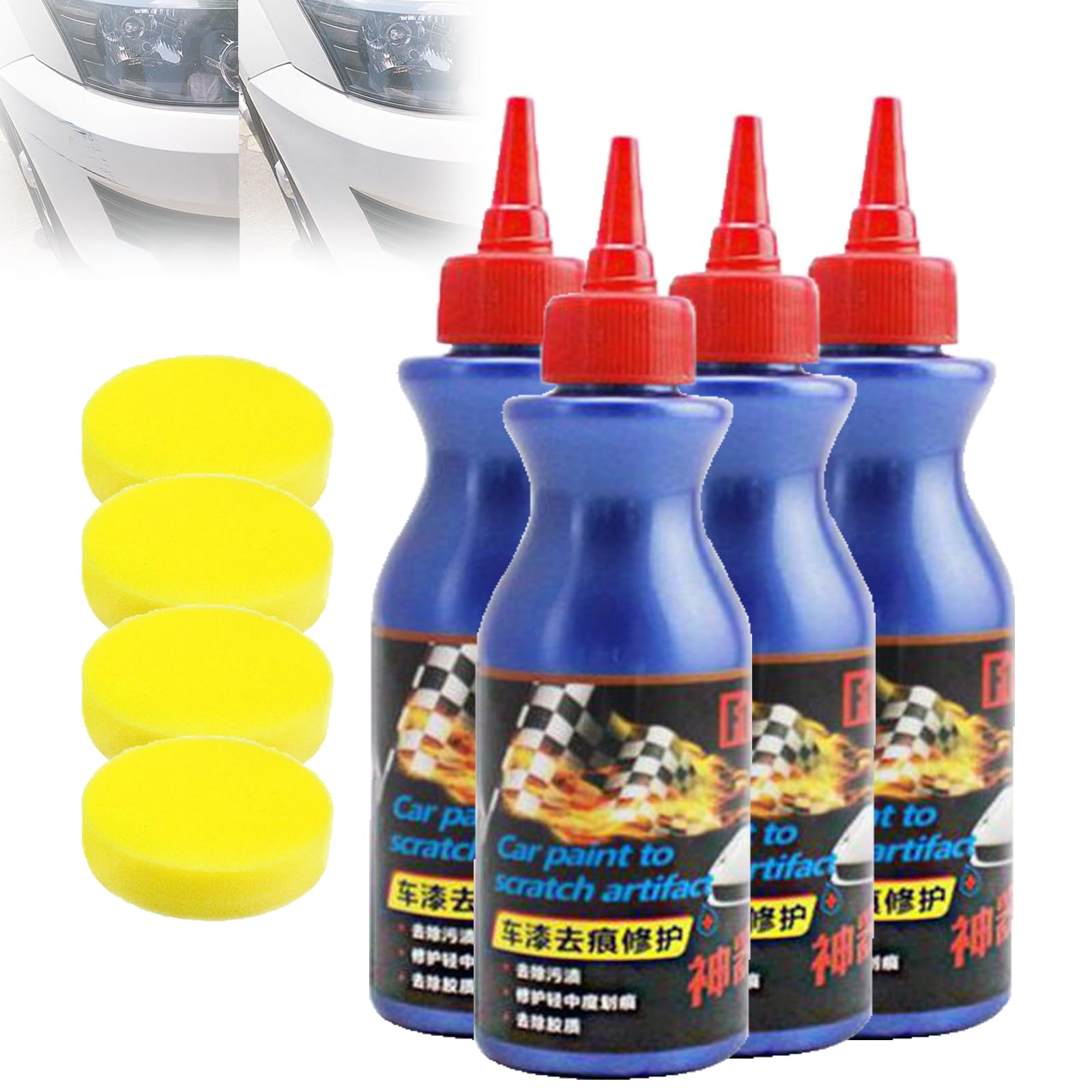 Splendid Scratch Repair,Preferablen Car Scratch Repair Wax,F1cc Scratch Remover for Cars,Car Paint to Scratch Artifact,Ultimate Paint Restorer,Scratch Repair Wax for Car,Car Scratch Remover (4)