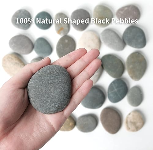 Miniatura 2 de souG 30 rocas de pintura, rocas suaves para pintar rocas de bondad que van de aproximadamente 2 a 3 pulgadas, perfectas para pintar fácilmente y