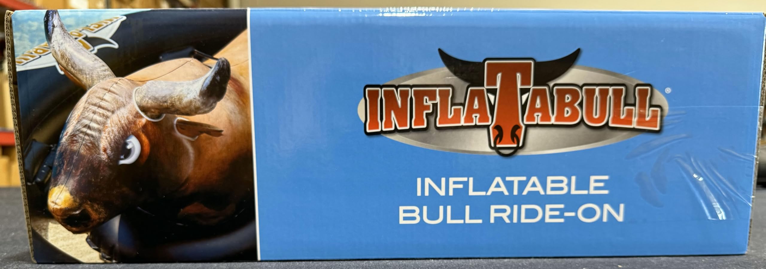 ride on bull pool float