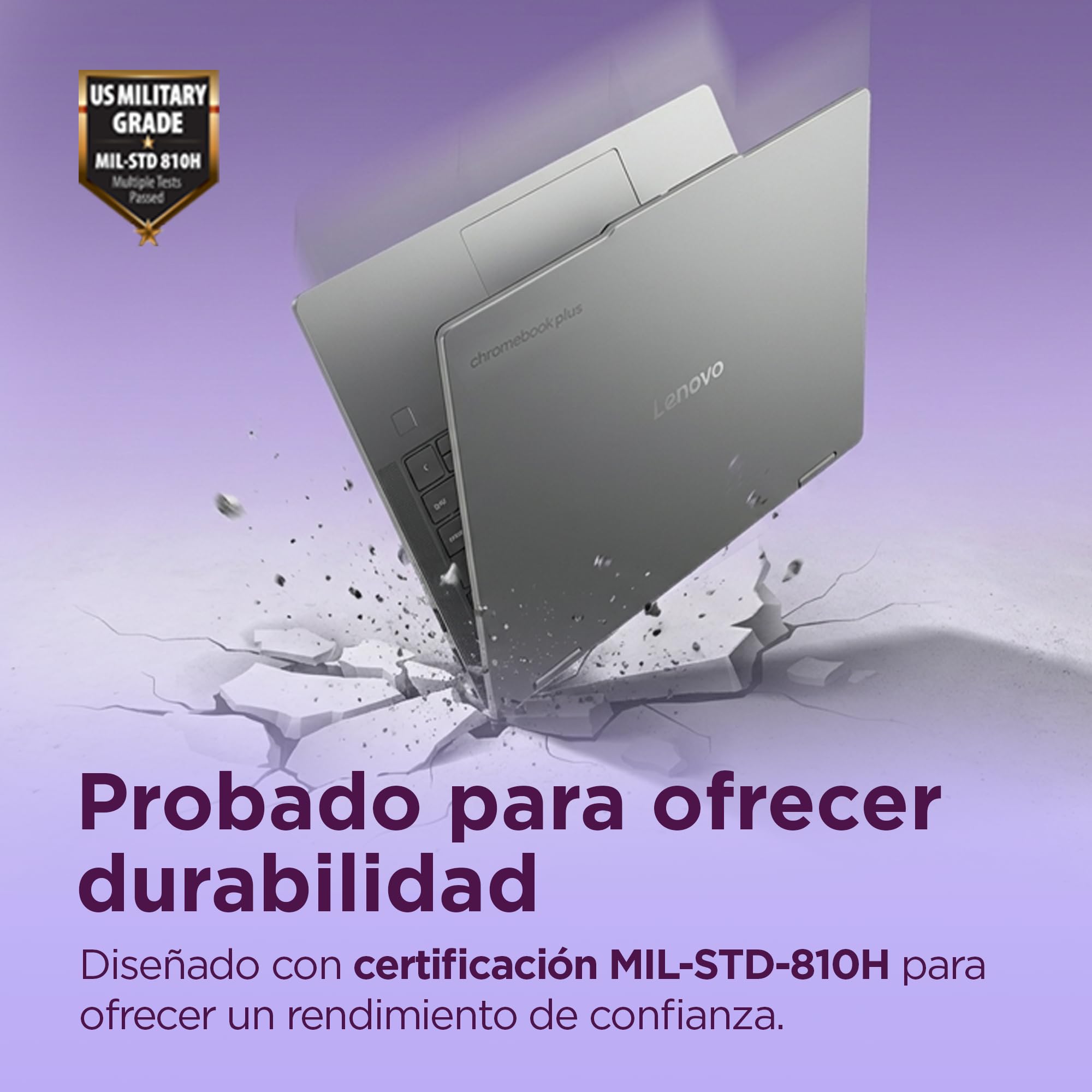 Lenovo Chromebook Plus 2-in-1 Gen10 - Portátil Táctil 14" WUXGA (Intel Core 3 N355, 8GB RAM, 256GB UFS, ChromeOS) QWERTY Gris +1 año de Google AI Pro con Gemini Pro y 5TB de Almacenamiento