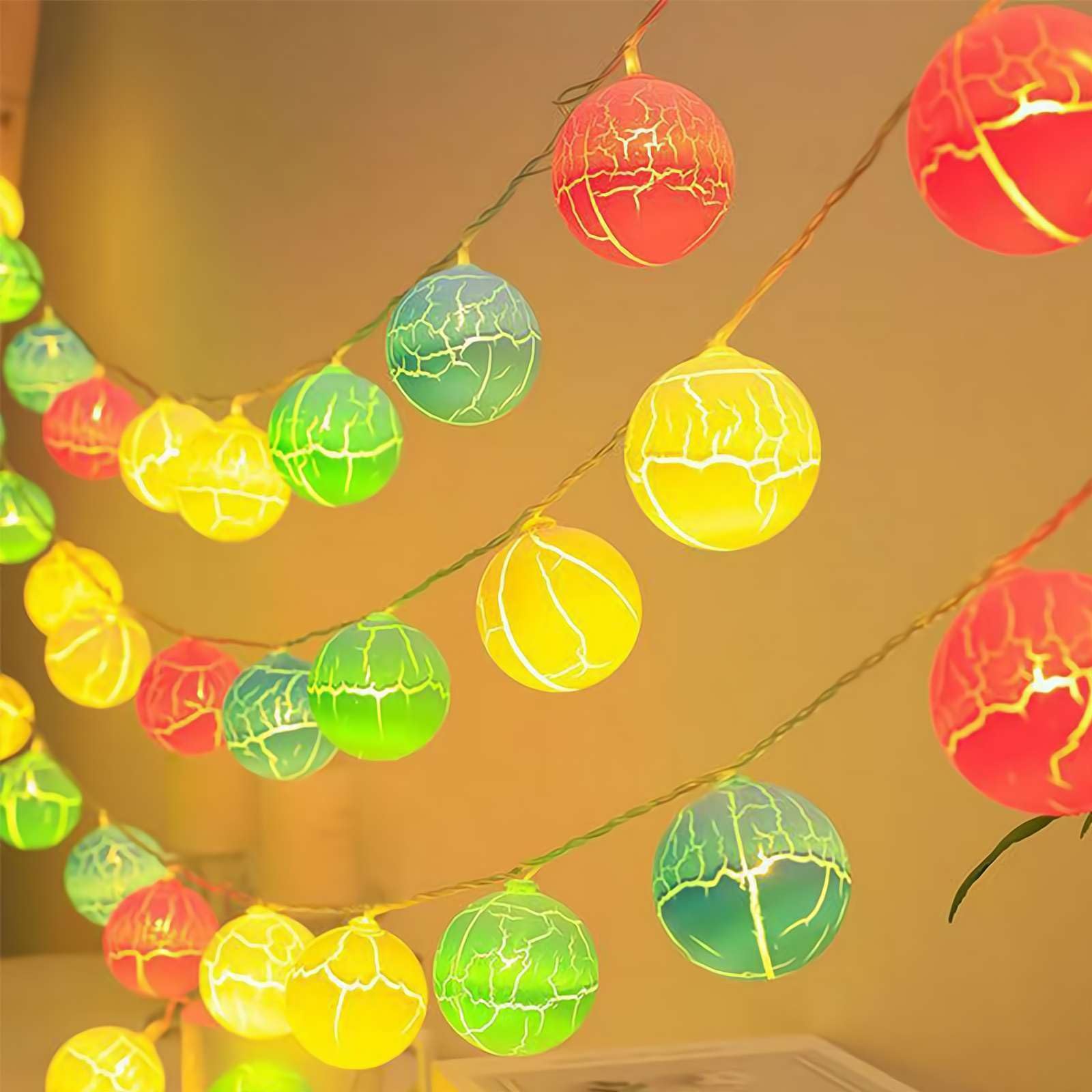 HTN - Luci A Corda Di Filo Delle Uova Di Pasqua Batteria A Batteria Light Home Decor Lampade Per La Casa 8161416620243 HTN - Luci A Corda Di Filo Delle Uova Di Pasqua Batteria A Batteria Light Home Decor Lampade Per La Casa 8161416620243