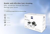 Vista 8 de ZEISS - Toallitas de limpieza prehumedecidas con alcohol, limpiador de gafas, 400