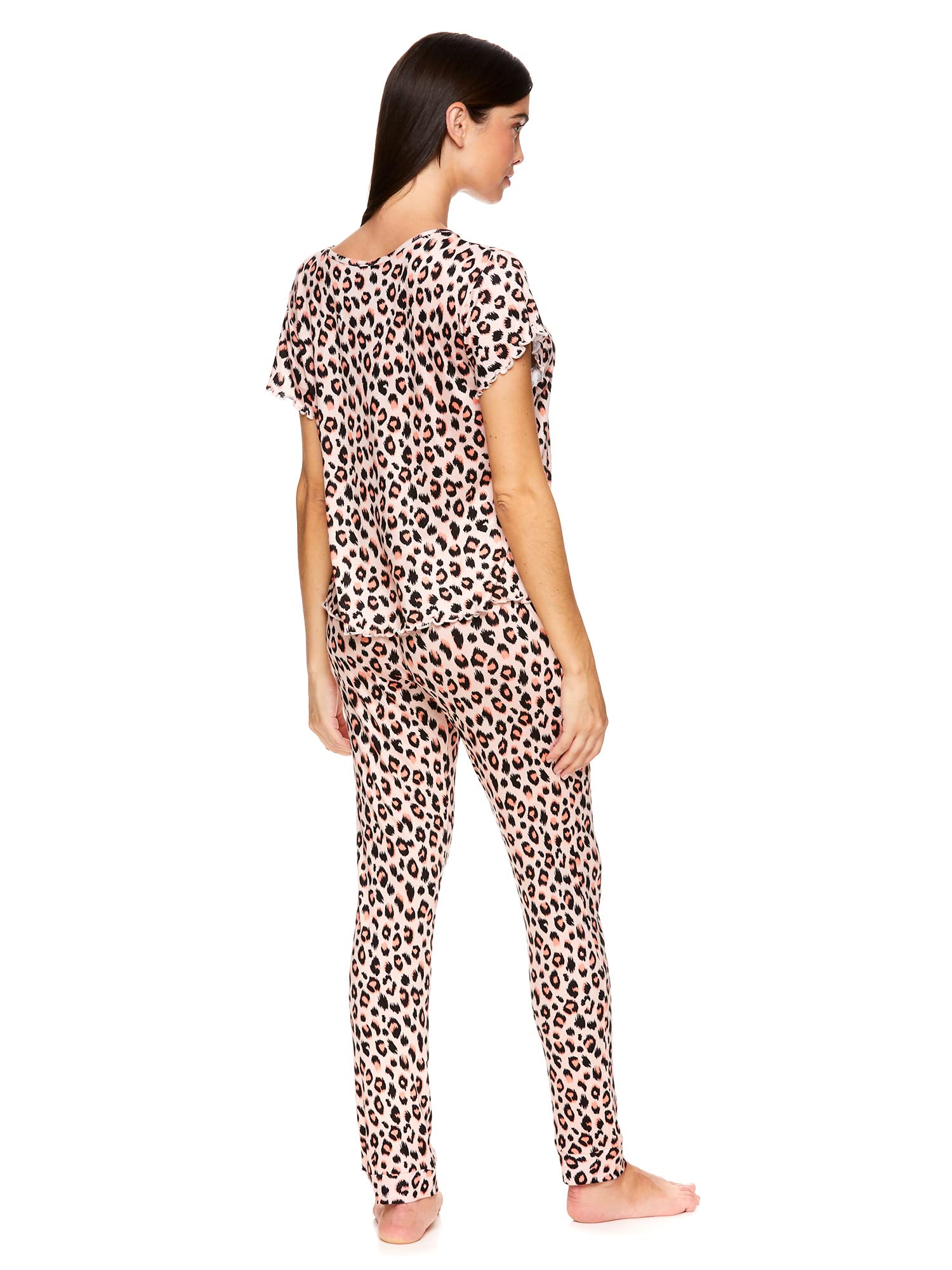 bebe Sleepwear Set - Pale Peach, XL