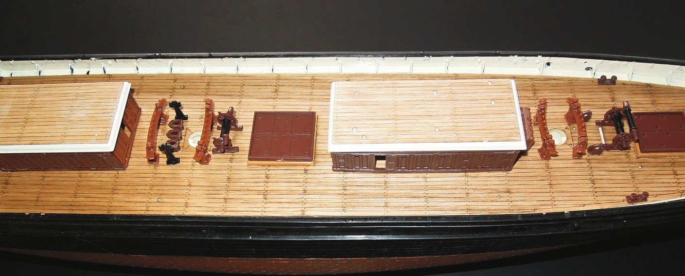 Revell Cutty Sark - realistyczny drewniany pokład bukowy do modelu 1:96