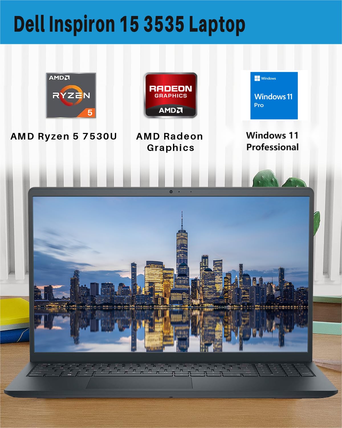 Amazon.com: Dell Inspiron 15 3535 Laptop, 15.6