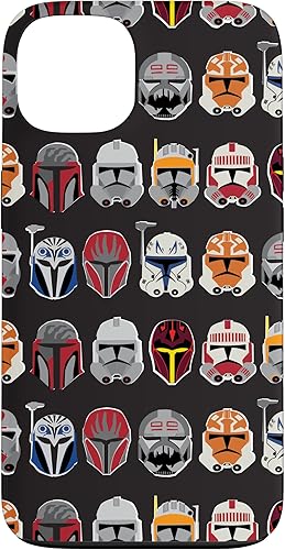 Funda con diseño de casco de soldado de Star Wars The Clone Wars para iPhone 13