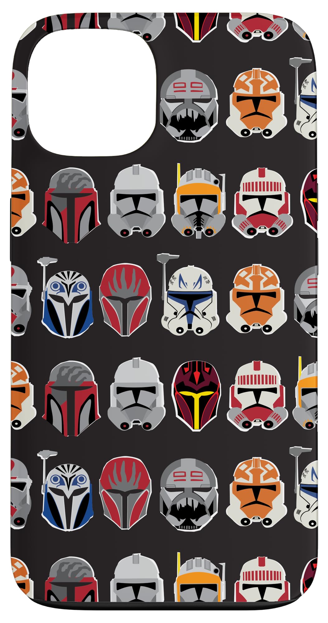 Coque iPhone 13 Star Wars Clone Wars design casque de Trooper pour smartphone - 4