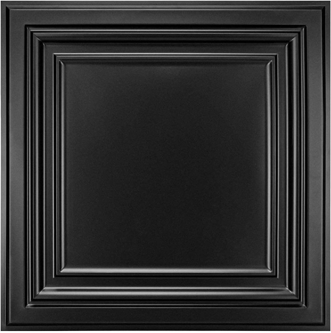 PVC Ceiling Tile Black