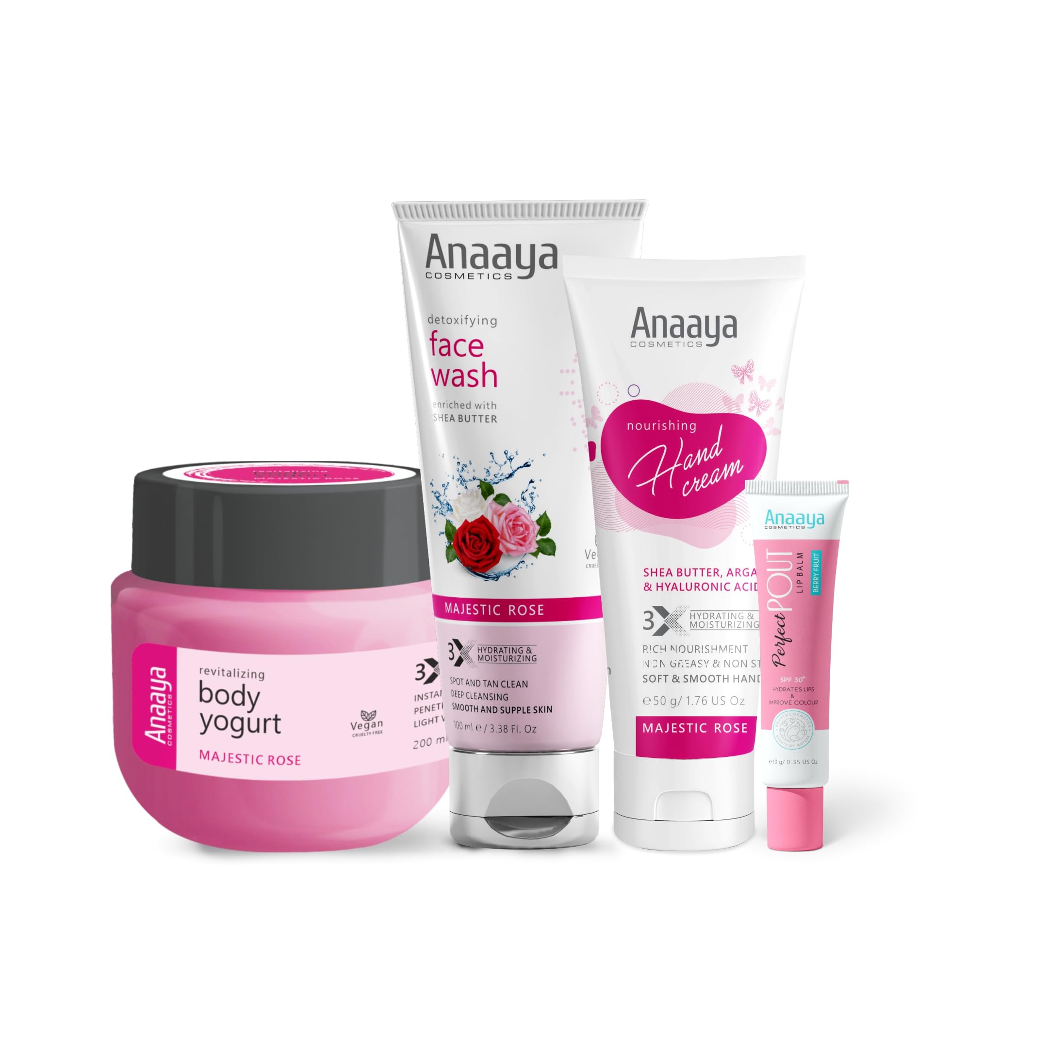 Anaaya Majestic Rose Hydration & Nourishment Combo – Head-to-Toe Skincare Essentials-image-19