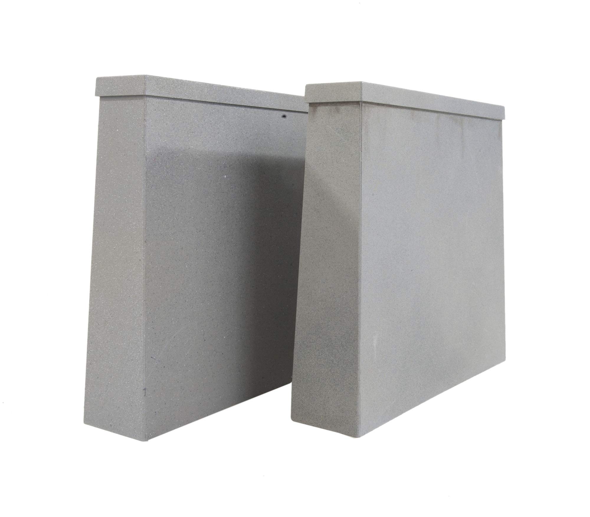 Walthers Cornerstone 933-4552 Double Track Railroad Bridge Concrete Piers (2) Kit - Image 4