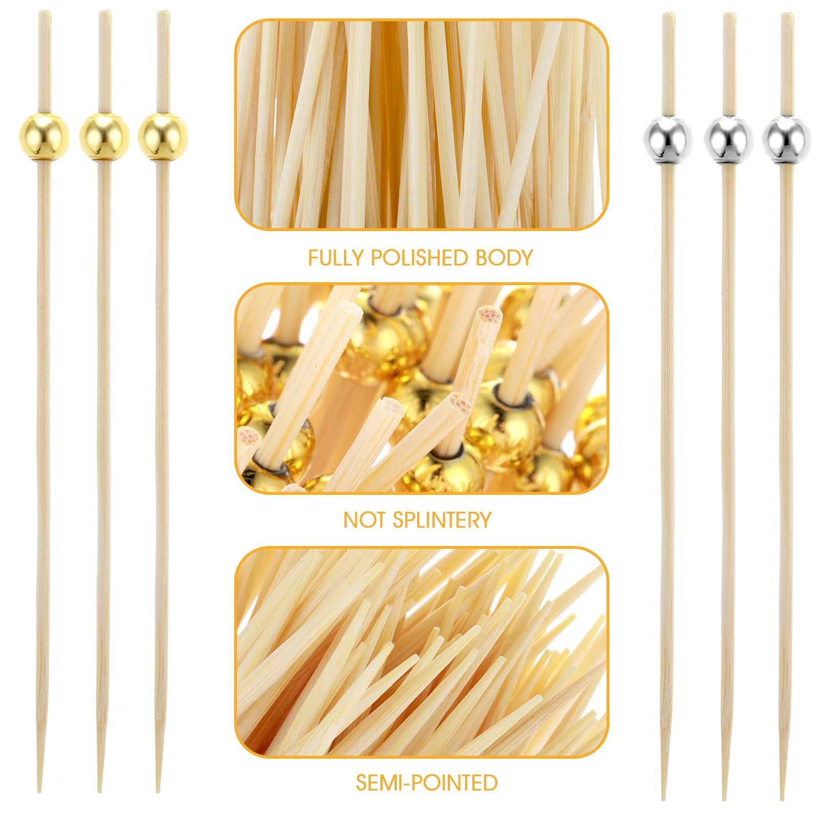 PACK DE 200 Brochettes En Bois Faciles à Utiliser Pour Barbecue Pour Séances D EUR 16,98