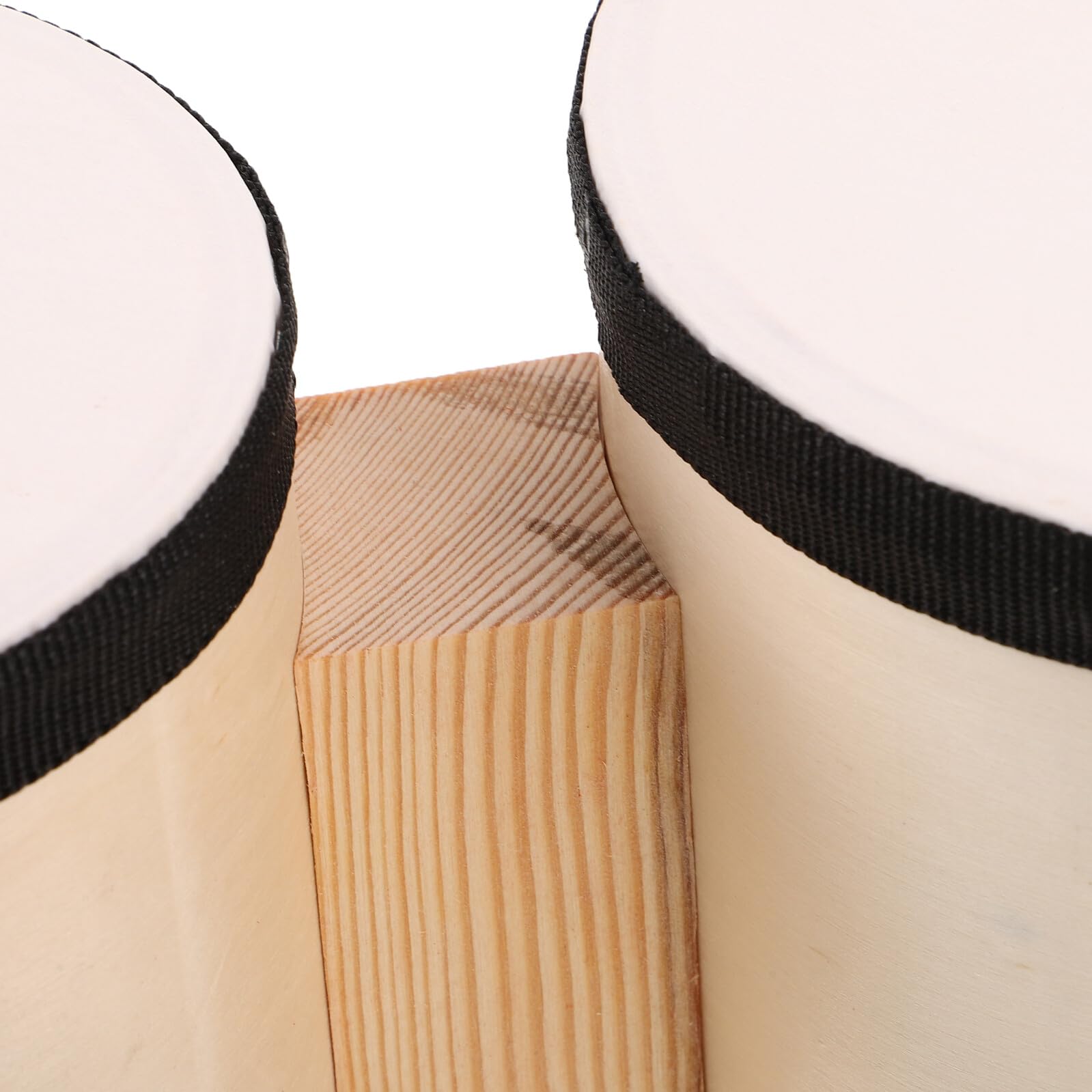 Toddmomy 1 Juegos Instrumentos de Percusión de Madera Tipo Bongos para Principiantes y Tambores Manuales con Mazo para Educación Musical y Actuaciones en Casa o Escuela