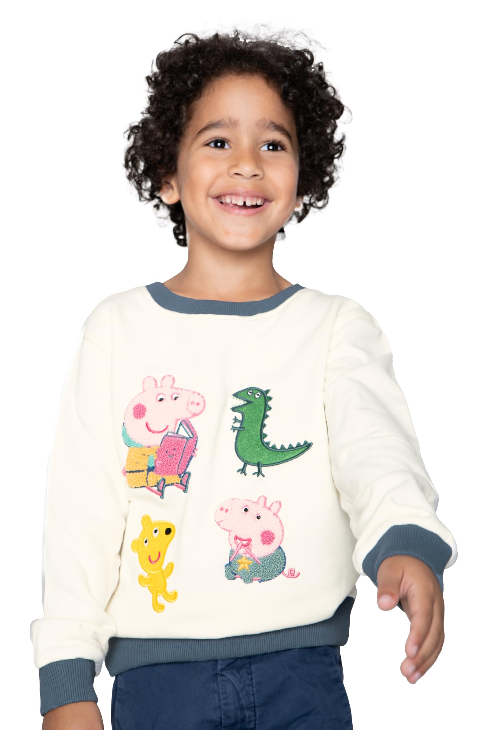 koaa Peppa Wutz Cozy Corner Pullover – Peppa Pig, Pulli für Jungen & mädchen, Kids Sweater, Weihnachts- & Winterpullover, Sweatjacke, Kinder Langarmshirt & Sweatshirt, Langarm, kinderkleidung 86-104