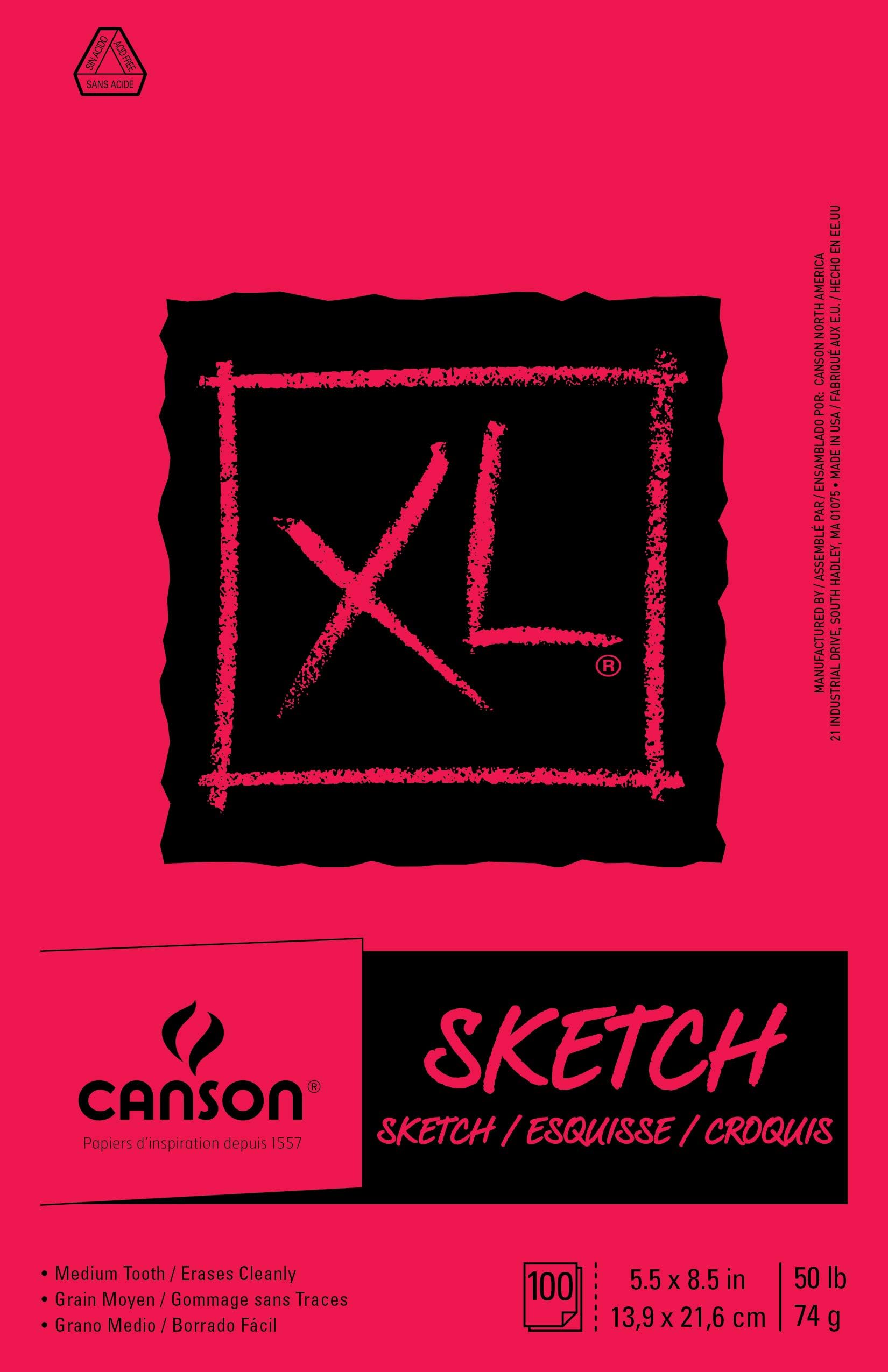 CansonXL SKTCH FO 5.5X8.5 (6) 100SH
