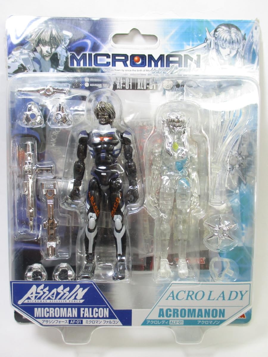 Amazon | MICROMAN ミクロマン ファルコン & アクロマノン アサシン
