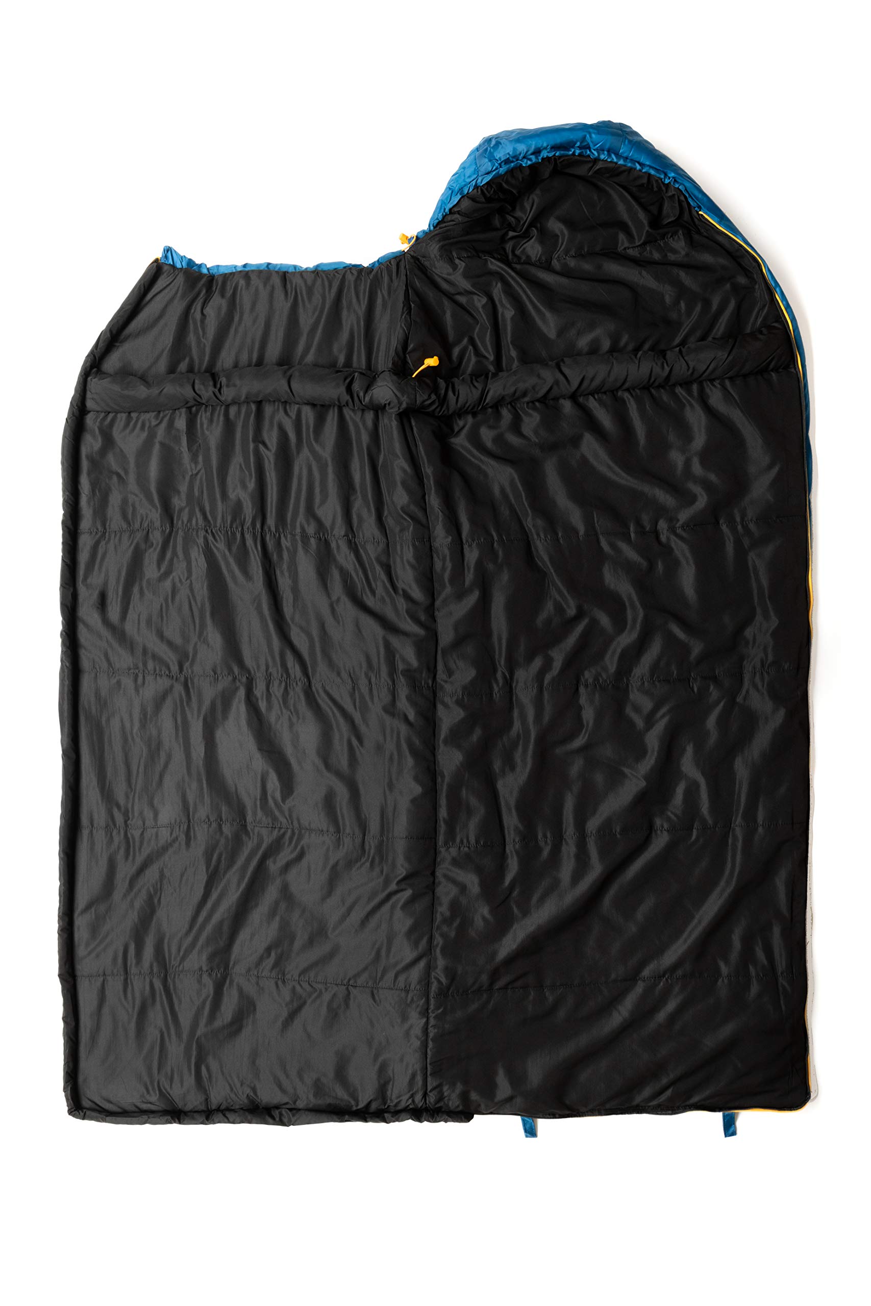 Snugpak | Basecamp Explorer | Sleeping Bag (Petrol Blue, Left Side