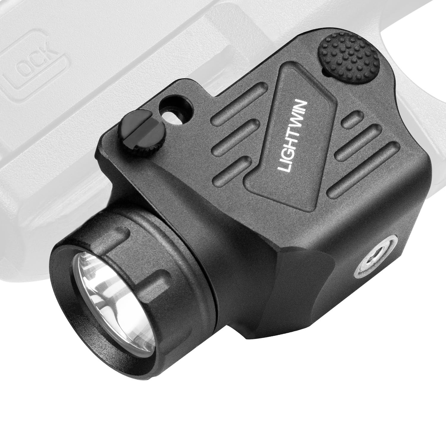 1200 Lumens Pistol Light Compact Weaponlight with Magnetic Charging Cable for Picatinny, Tactical Gun LED Flashlight with Strobe Function for Handgun Rifles, Glock