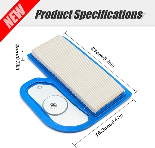 Miniatura 2 de 2 piezas de repuesto de filtro de aire 11013-7002 para motor Kawasaki Fh451V Fh500V 17 Hp Fh531V 4 tiempos, filtro de aire Fh451V reemplazo para