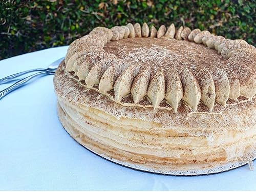 Miniatura 3 de Michel De France Crepes totalmente naturales, sin conservantes, listos para comer, crepes de 5 onzas, perfectos con mermelada, bayas crean pastel