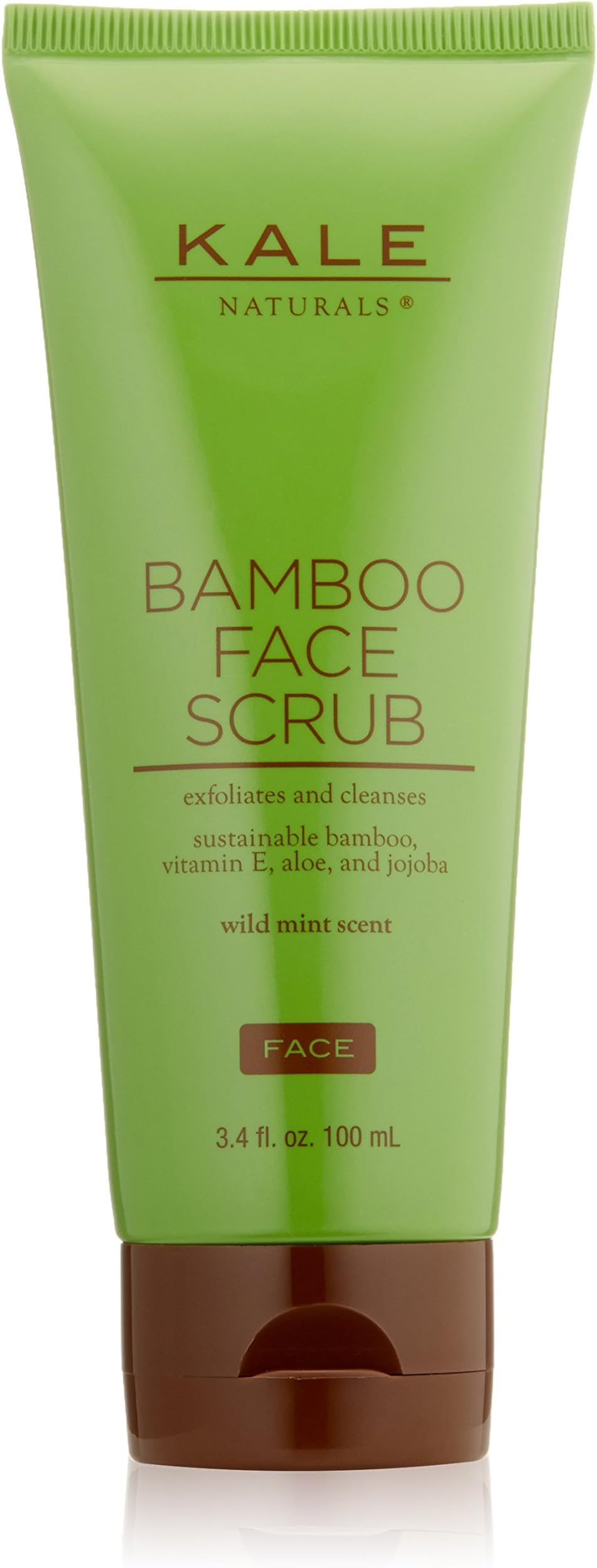 Bamboo Face Scrub, 3.4 Fl Oz