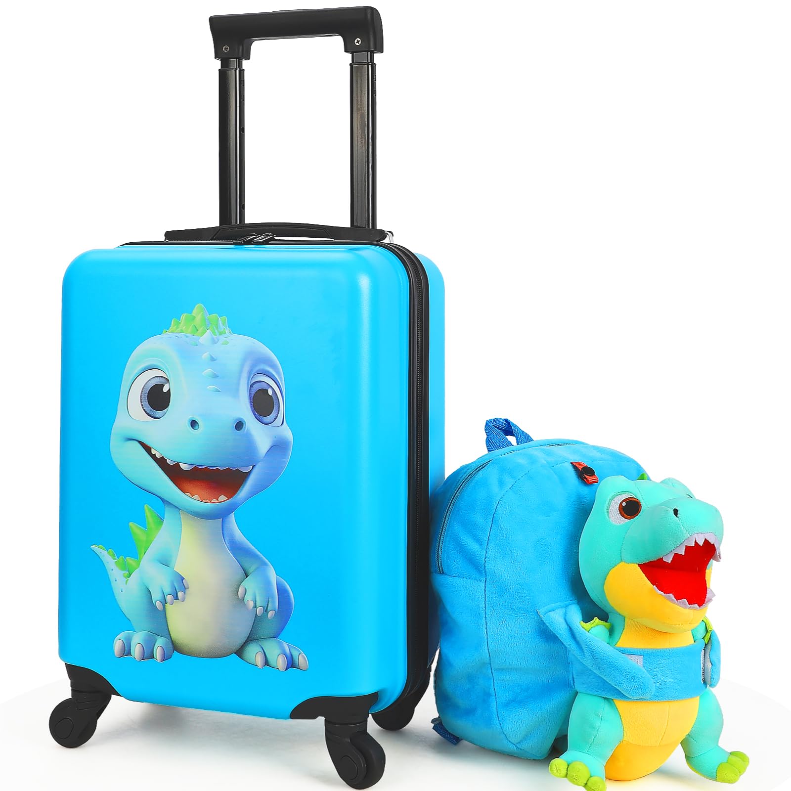 Kids Suitcases For Girls IPlay, ILearn Unicorn Airplane Dinosaur