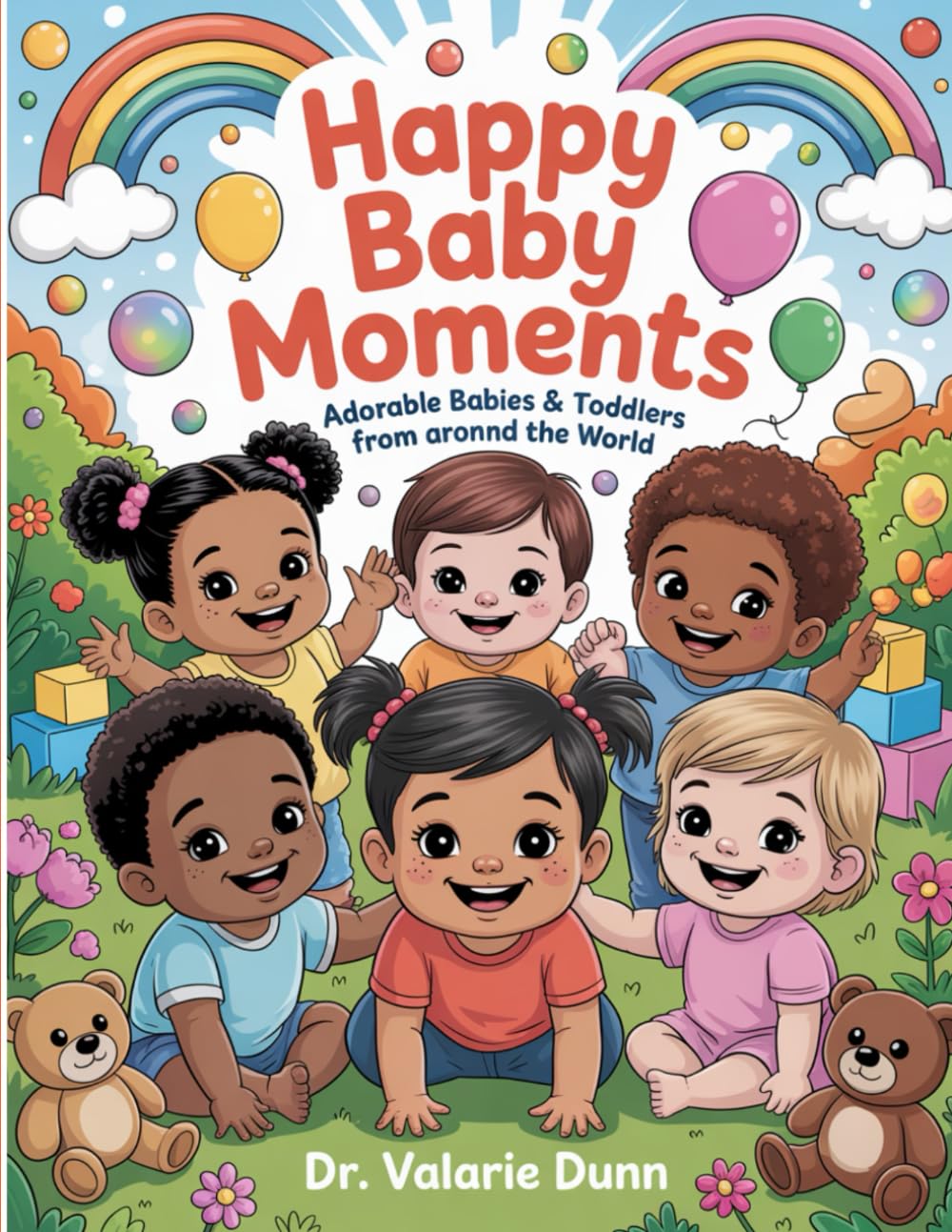 Happy Baby Moments: A Cute Baby & Toddler Coloring Book