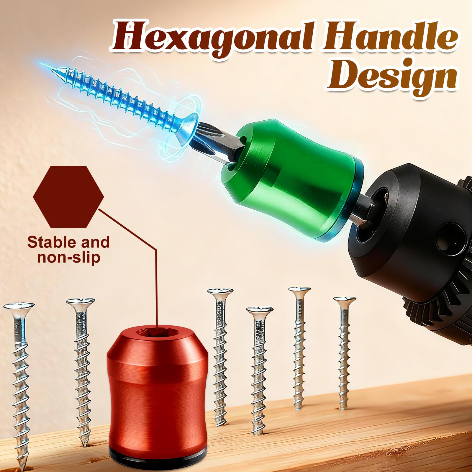 Magnetic Screw Holder - Strong Grip for Drill & Screwdriver -7